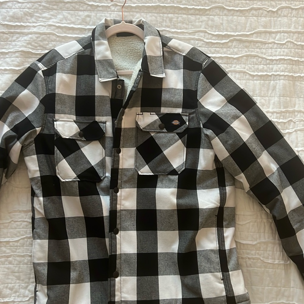 Dickies Flannel shearling lined jacket